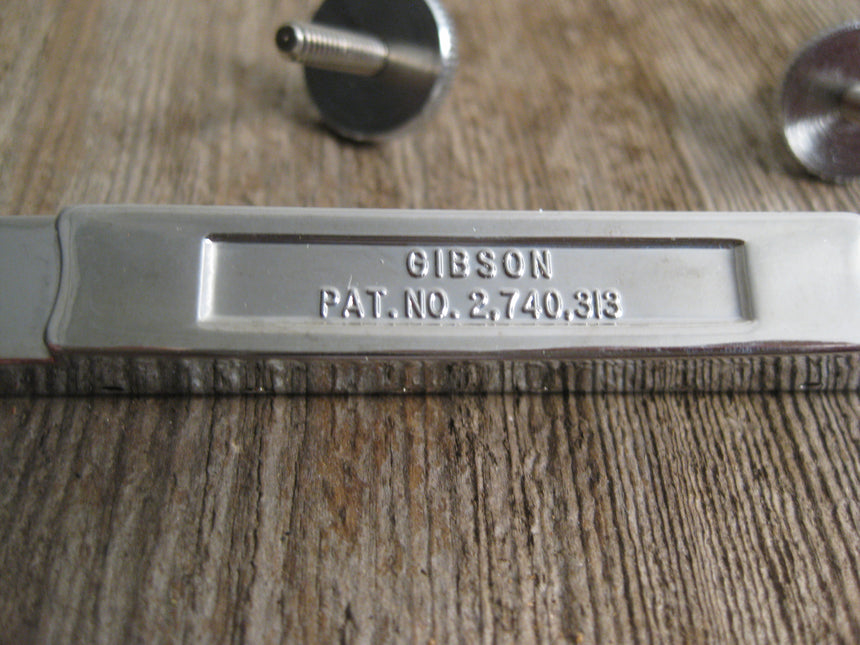 SOLD - Gibson Patent Number Tone O Matic Bridge ABR-1 With Retainer Wire 1960s 1970s NOS Unused