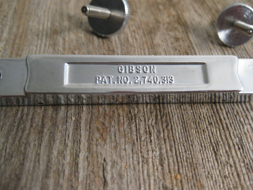 SOLD - Gibson Patent Number Tone O Matic Bridge ABR-1 With Retainer Wire 1960s 1970s NOS Unused