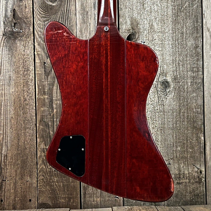 Gibson V Firebird 1965 Cherry Red body back