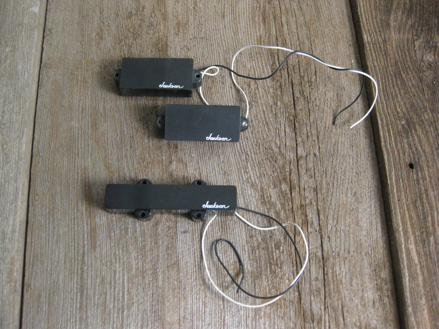 SOLD - Jackson P and J Bass Pickup Set with Pots