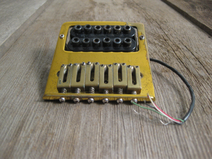 SOLD - Seymour Duncan Invader Pickup No Logo with Brass Telecaster Bridge First Genereation