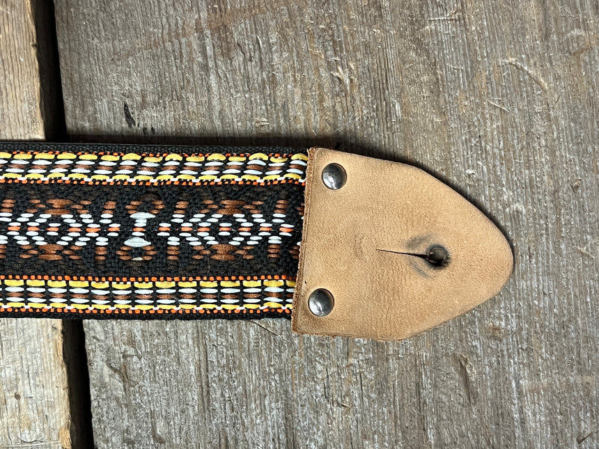 SOLD - Gibson vintage guitar strap 1960s woven
