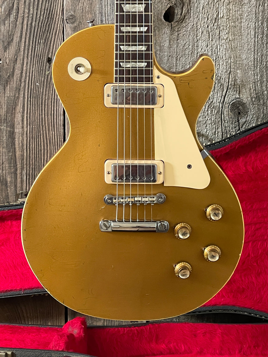 SOLD - Gibson Les Paul Deluxe Gold top 1971