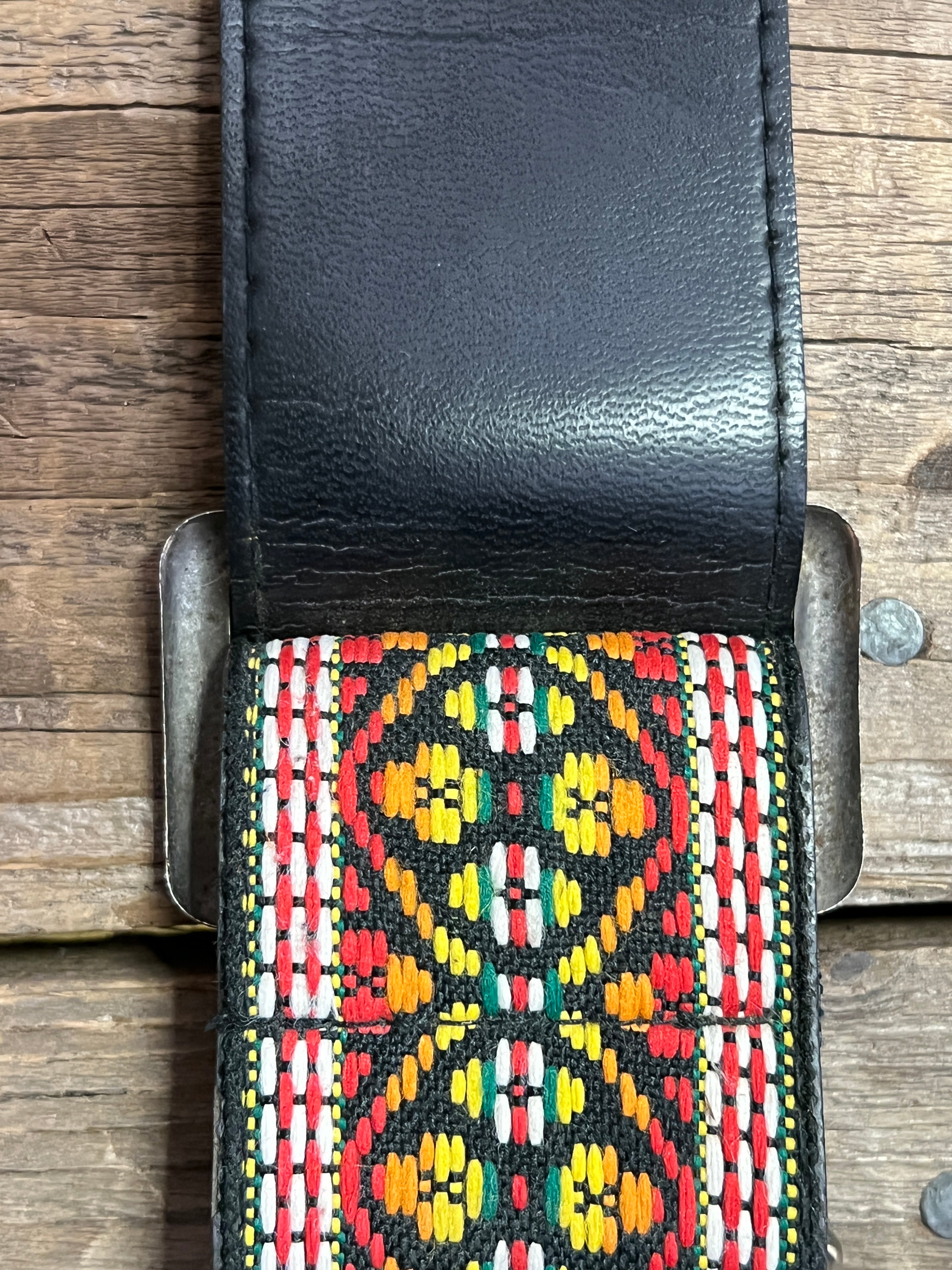 Guitar strap woven Ace or Bobby Lee style 1960s – Mahar's