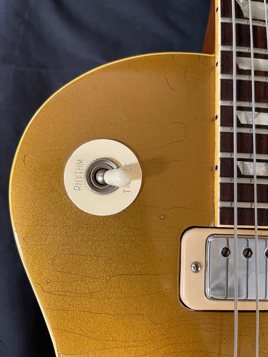 SOLD - Gibson Les Paul Deluxe Gold top 1971