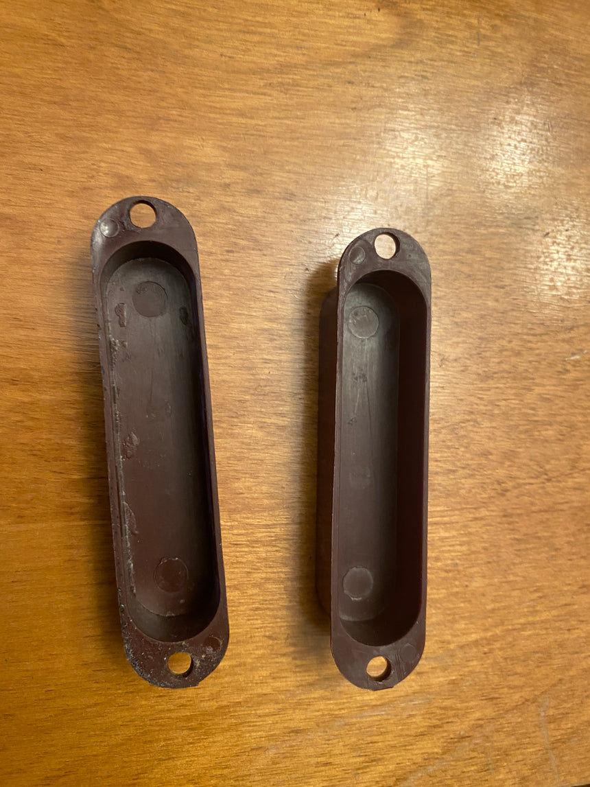 SOLD - Fender Musicmaster Duo Sonic Pickup Covers (2) 1959 1960s Pre CBS