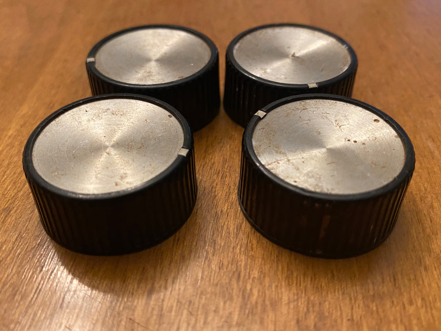 SOLD - Silvertone 1482 Amp Knobs (4) 1960's