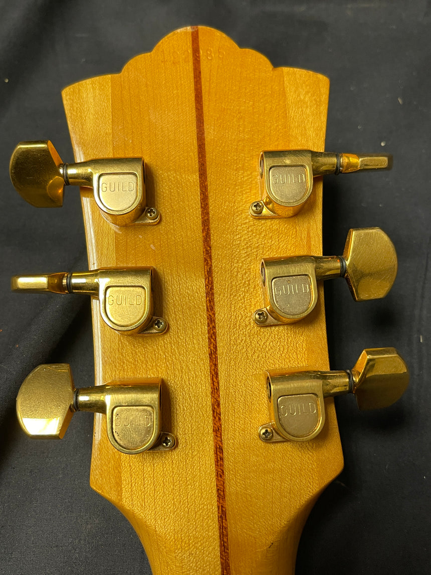 SOLD -  Guild F50 BLD 1975 Blonde Jumbo Acoustic Guitar