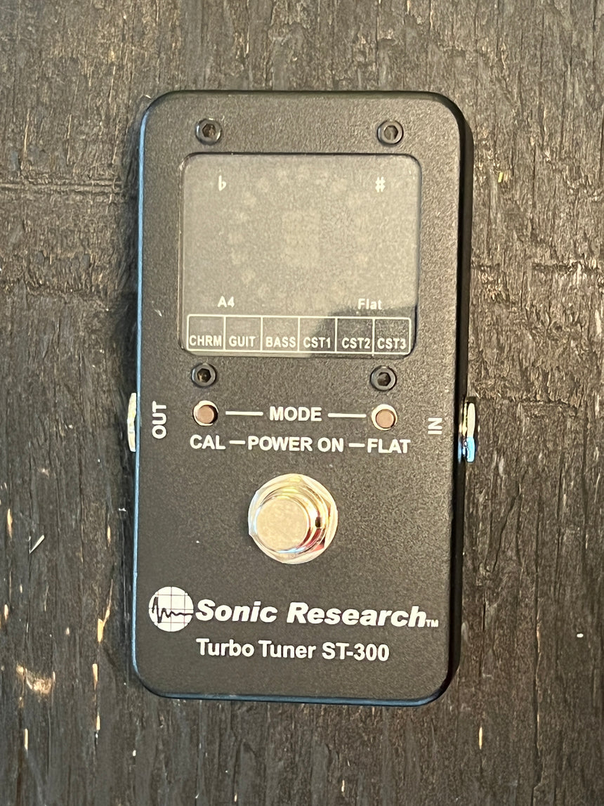SOLD - Sonic Research ST-300 Strobe Tuner – Mahar's Vintage Guitars