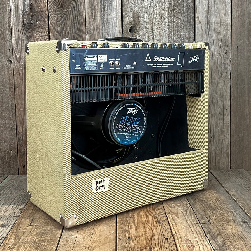 SOLD - Peavey Delta Blues with 15" speaker Tweed Guitar Amplifier