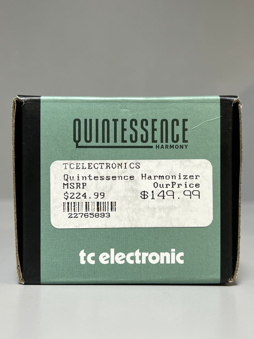SOLD - TC Electronic Quintessence Harmonizer Pedal In Box - Unopened