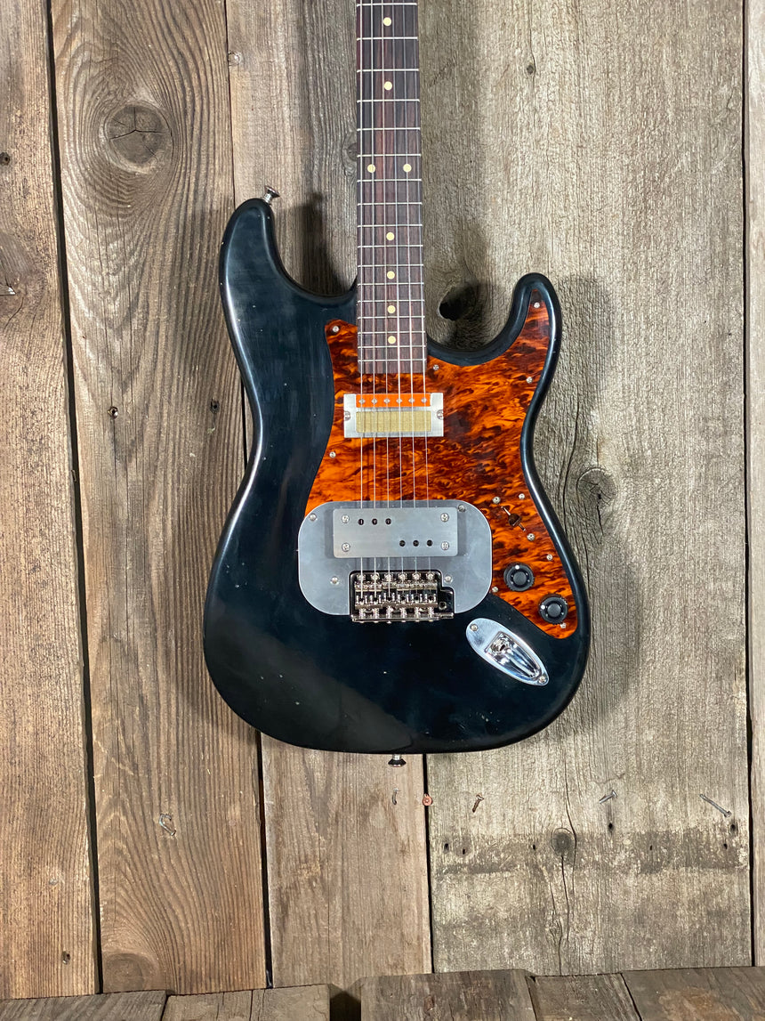 SOLD - Waterslide Coodercaster S-Style Black New 2021