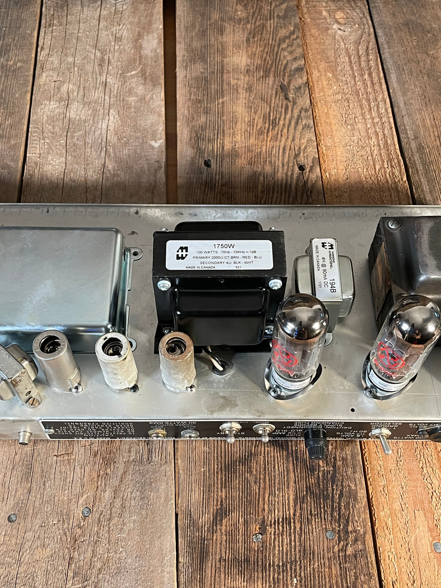 SOLD - Fender Vibroverb Blackpanel clone with vintage parts