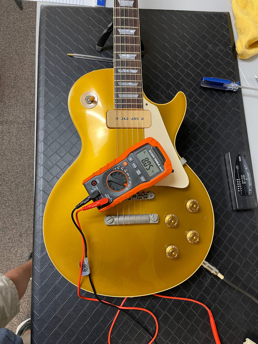 SOLD - Gibson Les Paul Goldtop R6 1956 Custom Shop Reissue 2001