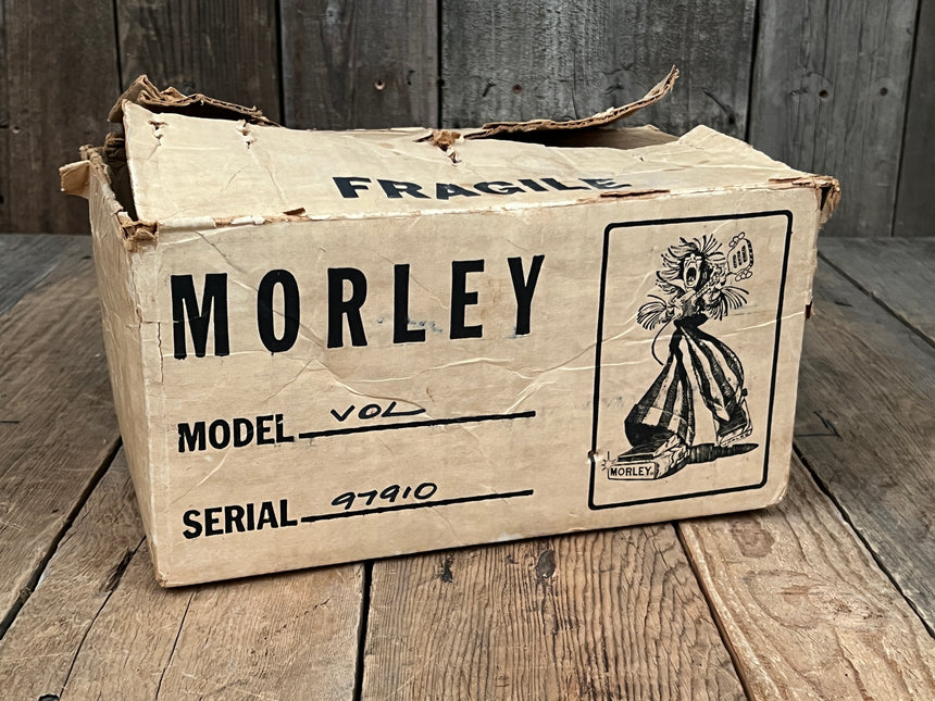 SOLD - Tel Ray Morley Volume Pedal w/original box and manual