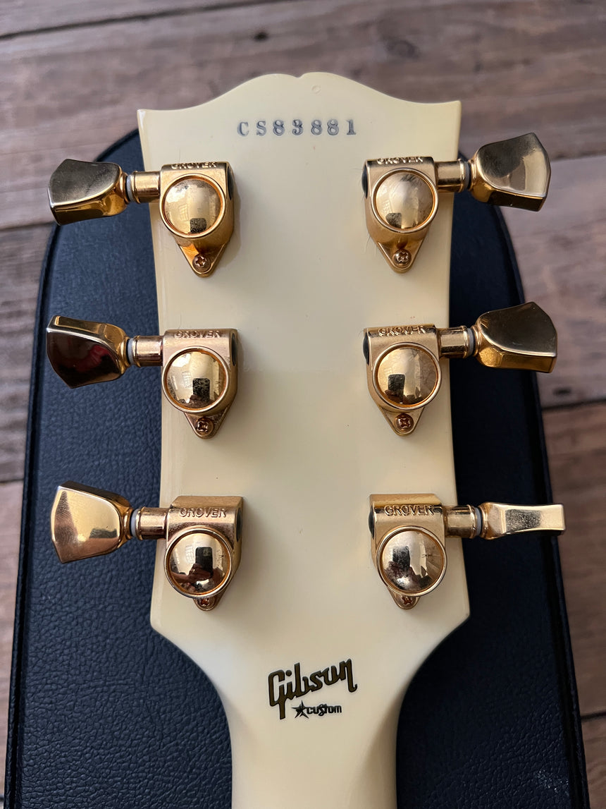 SOLD - Gibson Les Paul Custom 2008 Custom Shop Alpine White