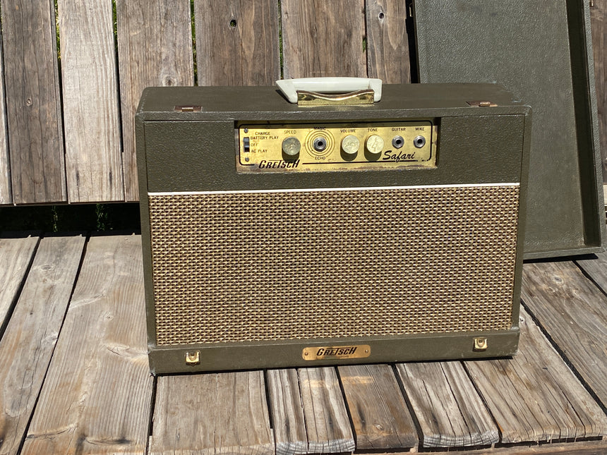 SOLD - Gretsch Safari 1966 Solid State Guitar Amplifier