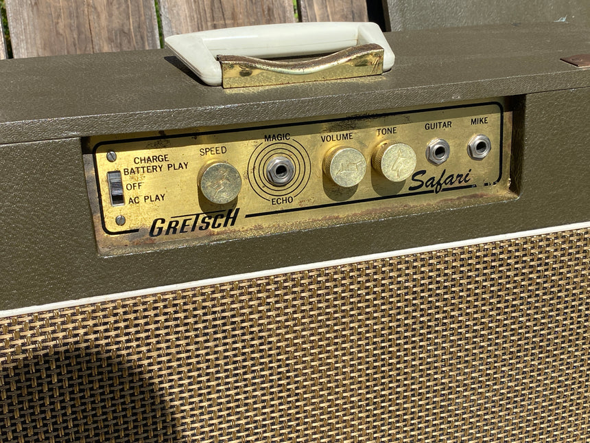SOLD - Gretsch Safari 1966 Solid State Guitar Amplifier