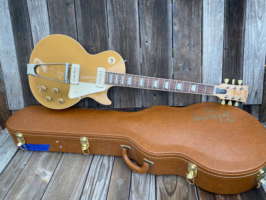 SOLD - Gibson '52 Reissue Tribute to Les Paul Bullion Gold Limited Edition