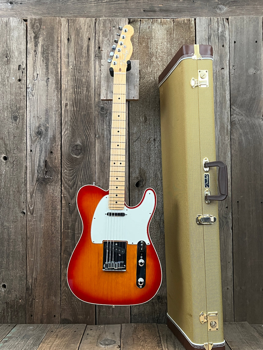 SOLD - Fender Telecaster American Deluxe aged Cherry Burst 2013