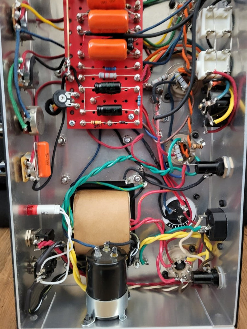 Branzell Dirty Thirty - 5 Head 30 plus watt KT66 Loaded Hand Wired Guitar Amp - Mahar's Vintage Guitars