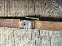 Guitar Strap vintage 1960s Bobby Lee Leather Fender style - Mahar's Vintage Guitars