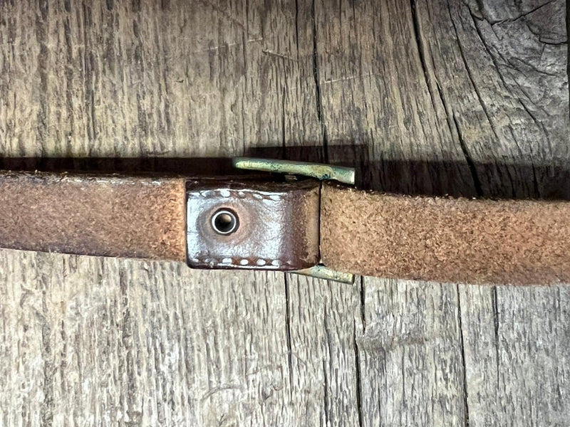 Guitar Strap vintage 1960s Bobby Lee Leather Fender style - Mahar's Vintage Guitars