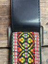 Guitar strap woven Ace or Bobby Lee style 1960s - Mahar's Vintage Guitars