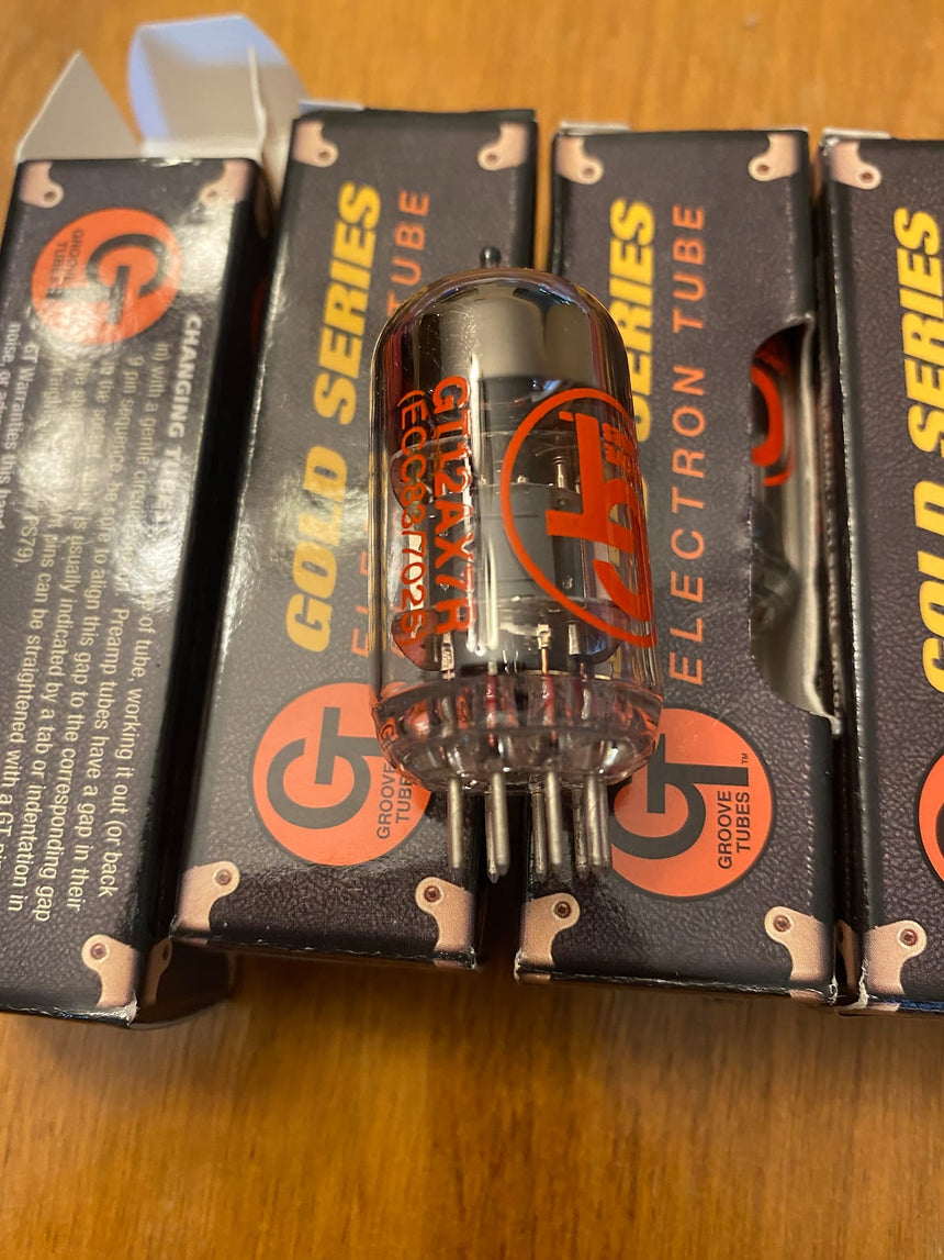 SOLD - Groove Tubes (Qty 4) GT-12AX7R tubes, NOS Tested