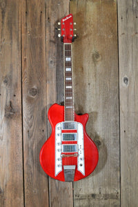 SOLD Airline Valco made Town and Country 1962 - Mahar's Vintage Guitars