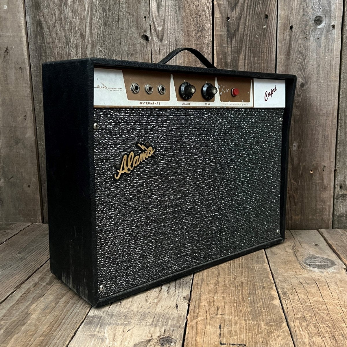 SOLD - Alamo Capri Amplifier 1967 - Mahar's Vintage Guitars