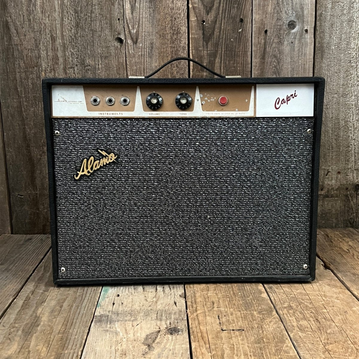 SOLD - Alamo Capri Amplifier 1967 - Mahar's Vintage Guitars