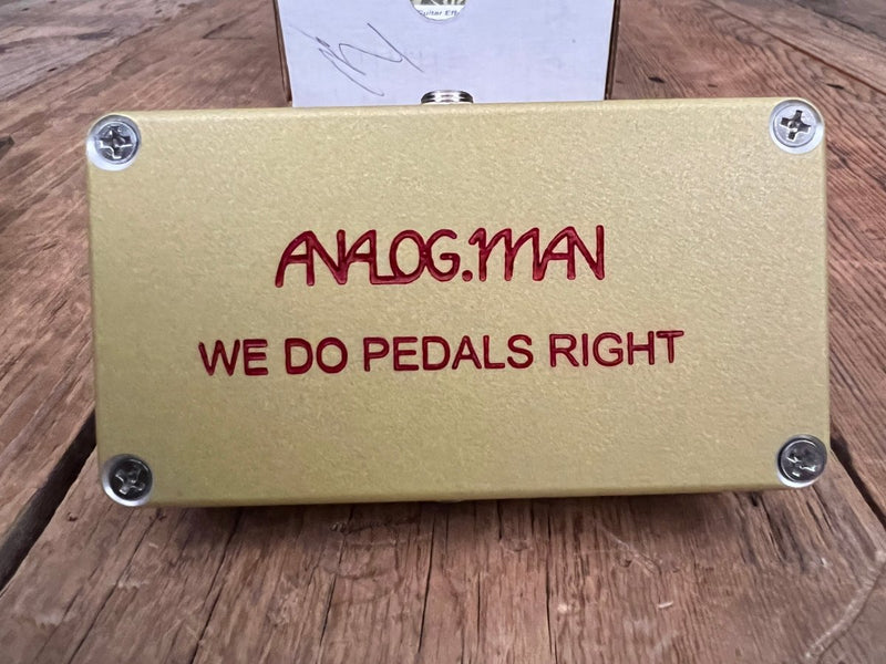 SOLD - Analogman Sun Face 2N Germanium Fuzz Guitar Effects Pedal - Mahar's Vintage Guitars