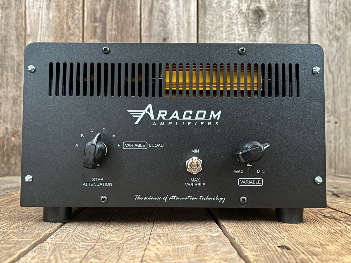 SOLD - Aracom Amplifiers PRX150 - DAG (Destroy All Guitars) Power Attenuator - Mahar's Vintage Guitars