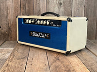 SOLD - Bad Cat Black Cat 30 HD 2005 30 Watt Sampson Era Head - Mahar's Vintage Guitars
