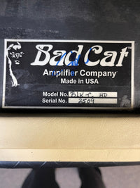 SOLD - Bad Cat Black Cat 30 HD 2005 30 Watt Sampson Era Head - Mahar's Vintage Guitars