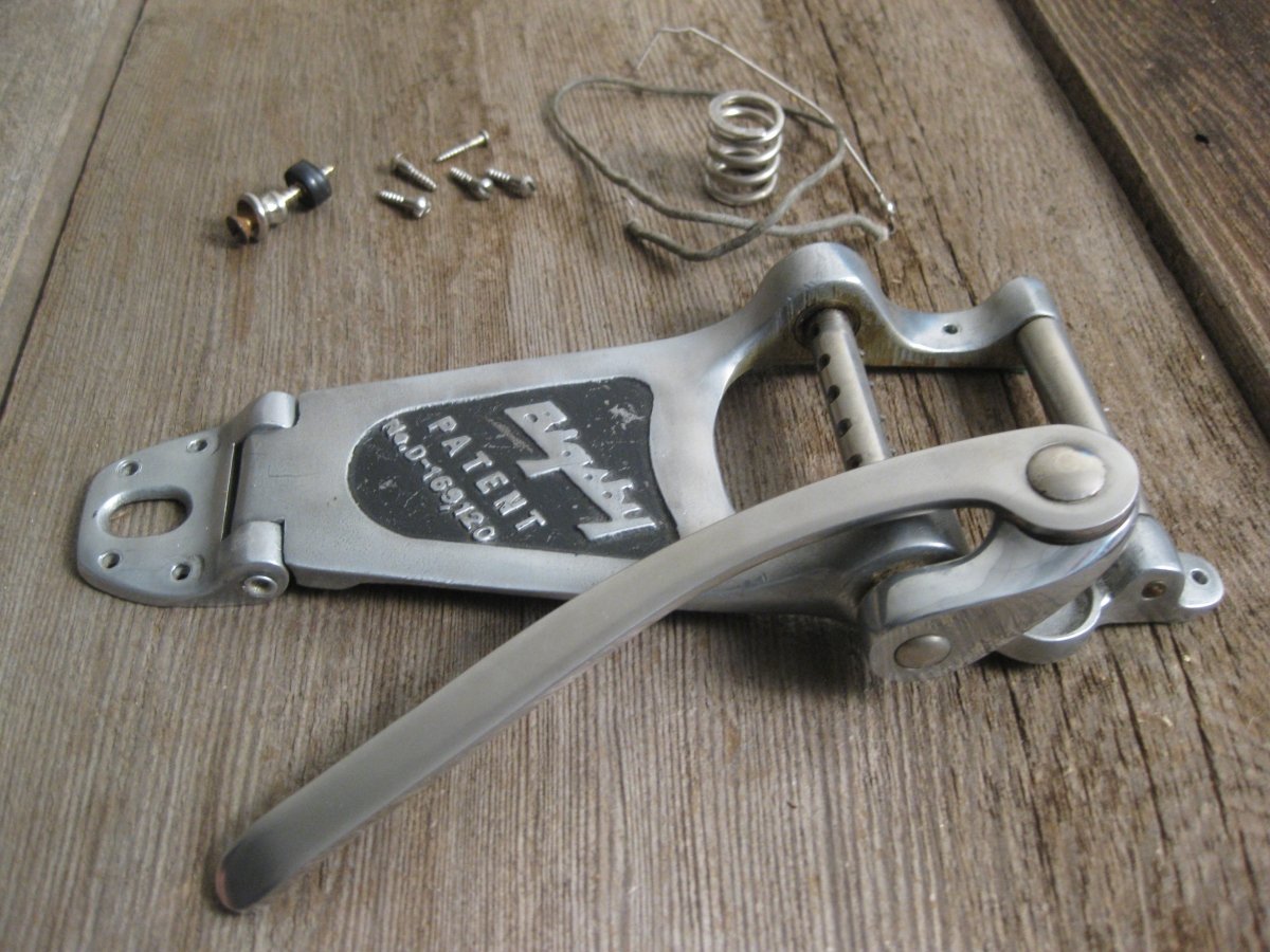 SOLD - Bigsby B - 7 1950s Ex Short LP Gibson Les Paul ES Burst 1959 1960 1961 1962 - Mahar's Vintage Guitars