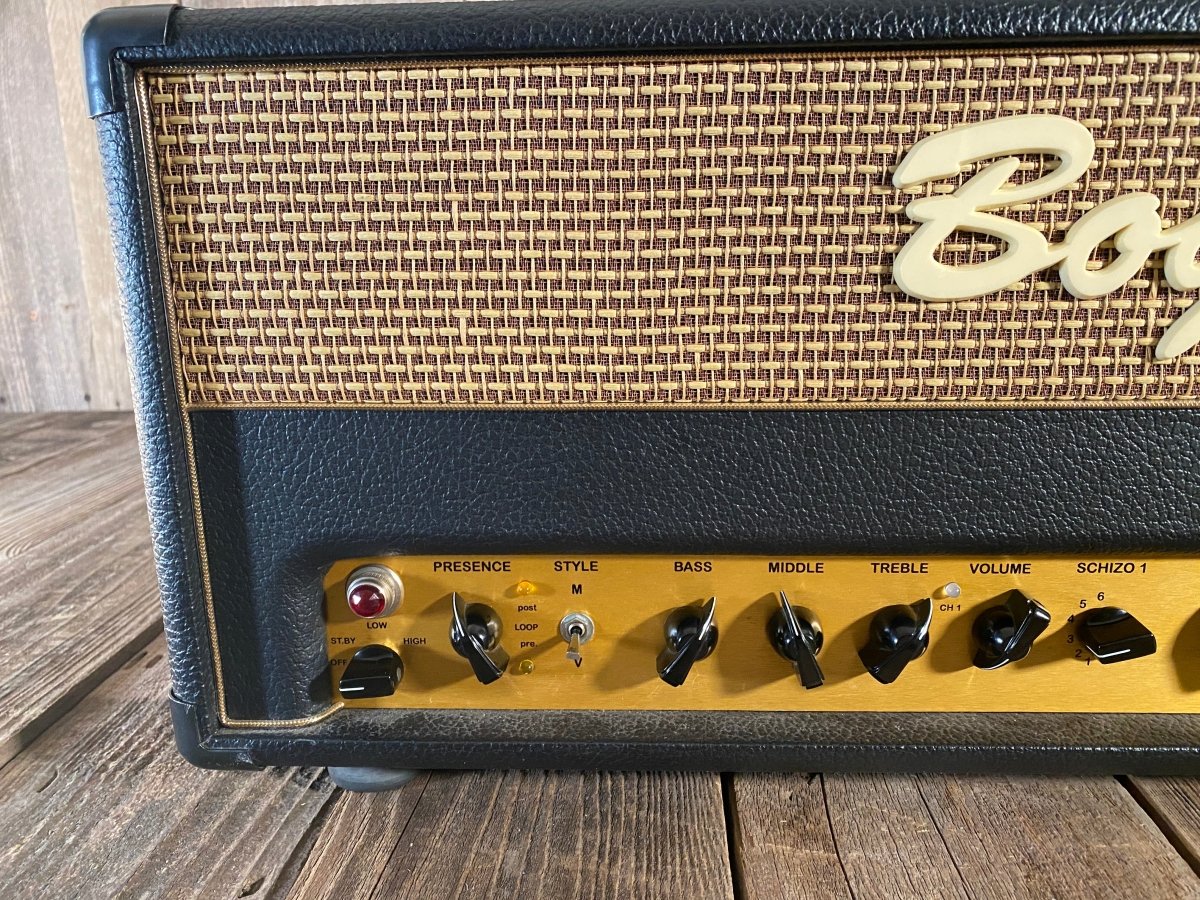 SOLD - Bogner Caveman "Mojo" Amp Head Artist Prototype - Mahar's Vintage Guitars