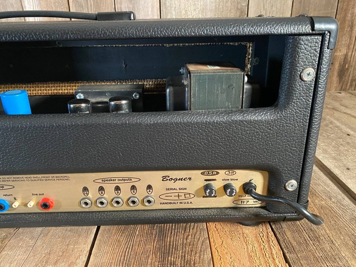 SOLD - Bogner Caveman "Mojo" Amp Head Artist Prototype - Mahar's Vintage Guitars