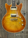 SOLD - Branzell Custom Double Cut Solid Body Electric Guitar 1980 - Mahar's Vintage Guitars