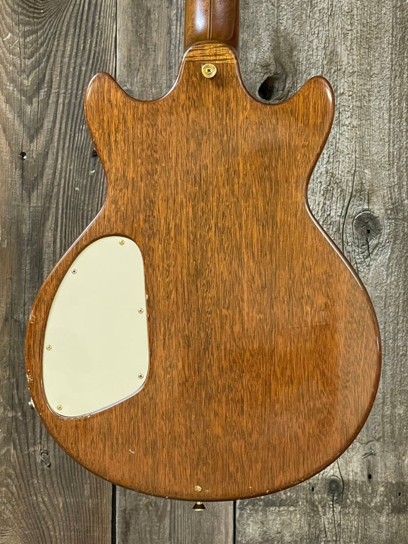 SOLD - Branzell Custom Double Cut Solid Body Electric Guitar 1980 - Mahar's Vintage Guitars