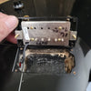 SOLD - Burny RLC 60 Les Paul Custom Black Beauty Split Diamond 1980s - Mahar's Vintage Guitars