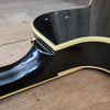 SOLD - Burny RLC 60 Les Paul Custom Black Beauty Split Diamond 1980s - Mahar's Vintage Guitars