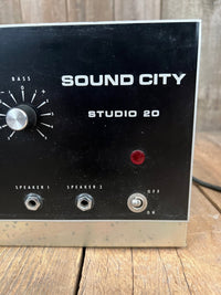 SOLD - Dallas Arbiter Sound City Studio 20 late 1960s - Mahar's Vintage Guitars