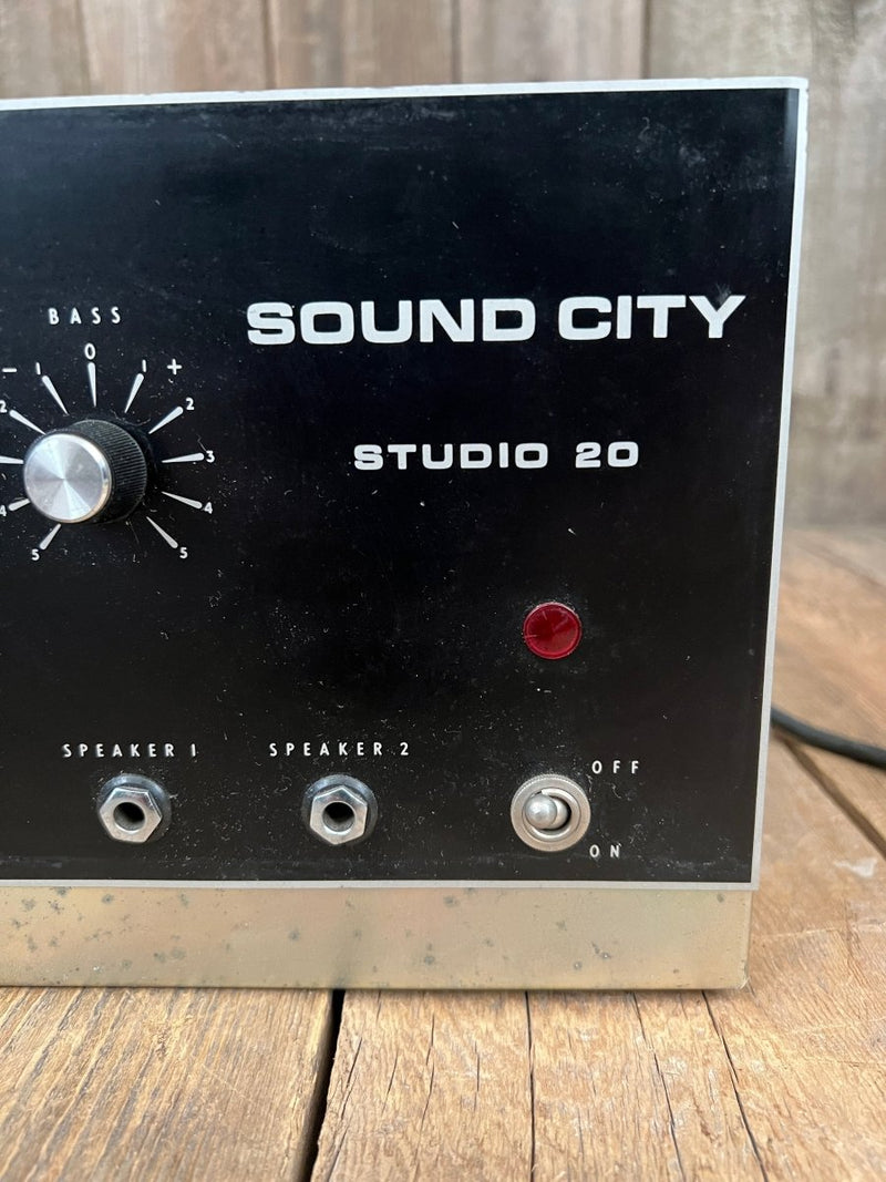 SOLD - Dallas Arbiter Sound City Studio 20 late 1960s - Mahar's Vintage Guitars