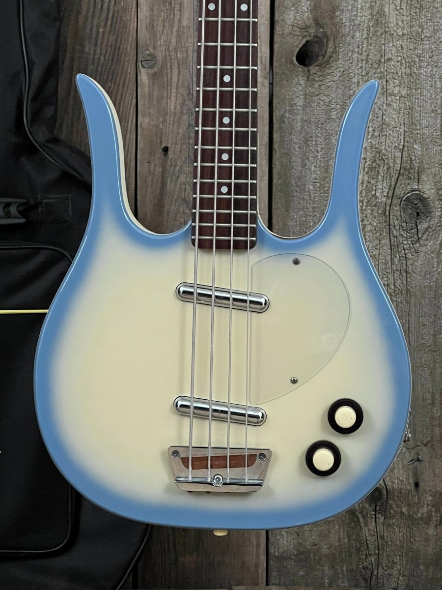 SOLD - Danelectro Long Horn Bass - Mahar's Vintage Guitars