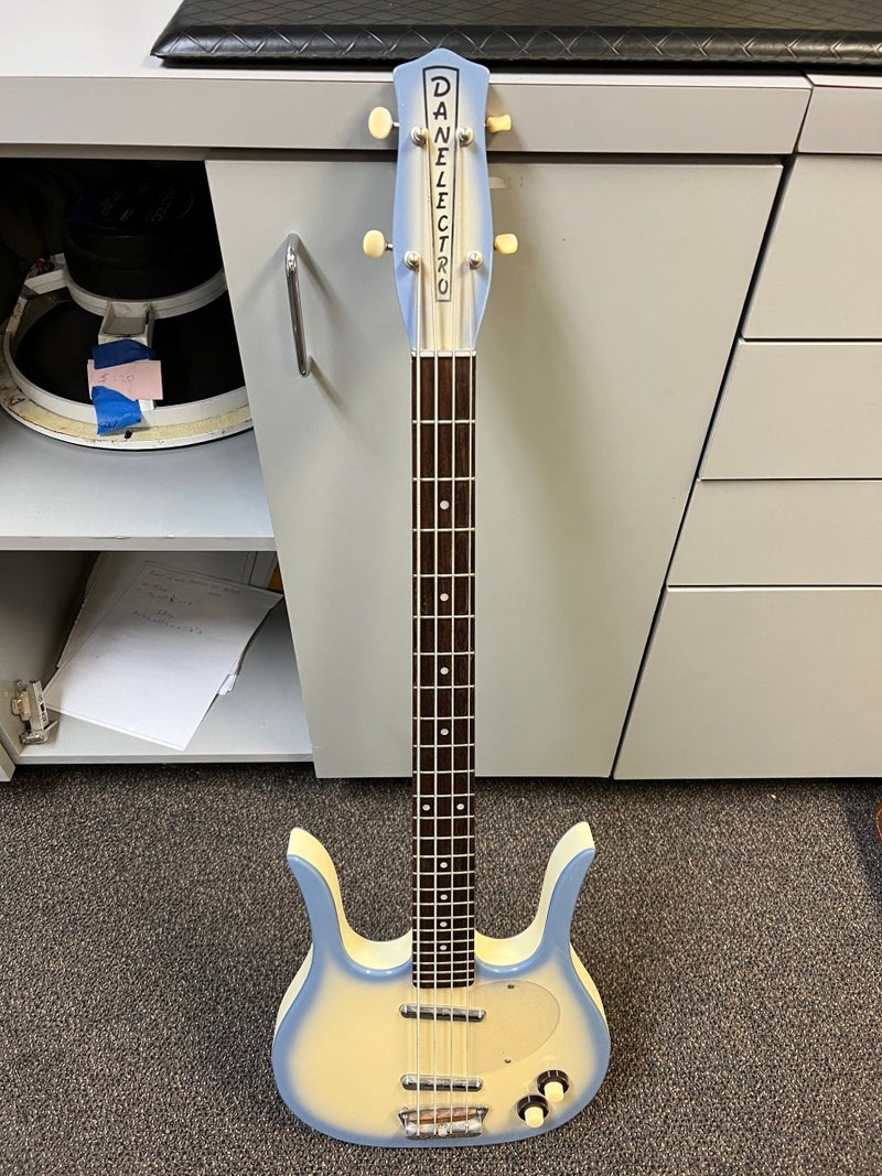 SOLD - Danelectro Long Horn Bass - Mahar's Vintage Guitars