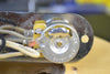 SOLD - Danocaster Blackguard 2018 Budz pickups 6lb 9oz - Mahar's Vintage Guitars