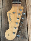 SOLD - Danocaster Double Cut 2021 Ice Blue Metallic - Mahar's Vintage Guitars