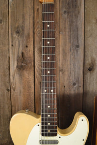 SOLD - Danocaster Single Cut White Guard Rosewood Fretboard 2014 6lb 5oz - Mahar's Vintage Guitars